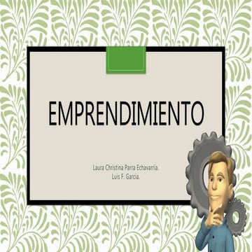 Emprendimiento laura | PPTX