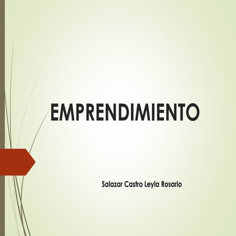 Emprendimiento