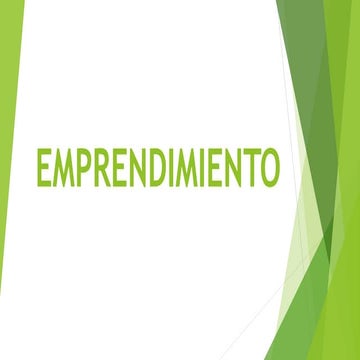 Emprendimiento