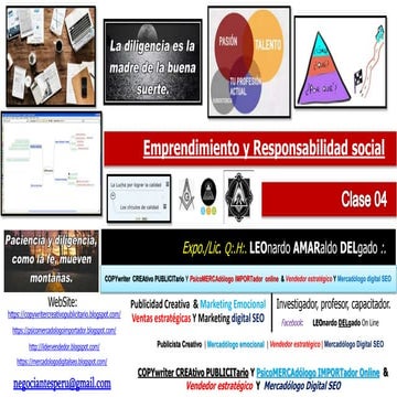 Emprendimiento y Responsabilidad Social 04
