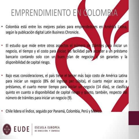 Emprendimiento en colombia. Adriana Quesada.
