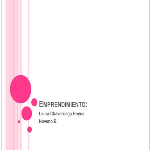 Conceptos de emprendimiento y la biografía de | PPTX