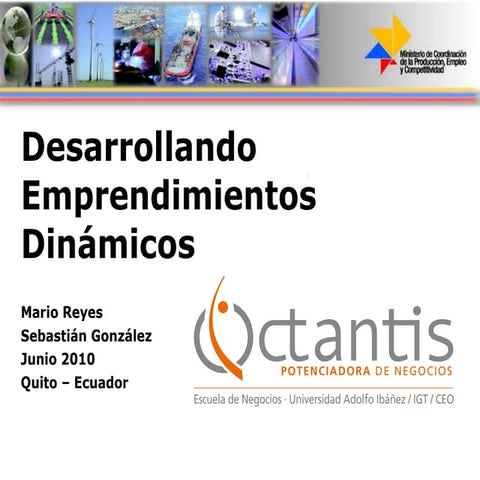 EmprendEcuador - Taller Desarrollando Emprendimientos Dinámicos