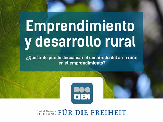 Emprendimiento y Desarrollo Rural