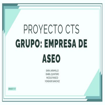 Presentación sobre el manejo de los residuos solidos en la ciudad de Cali des...