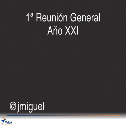 Presentacion de tecncología en Faunia - Virtual Software , diciembre de 2013