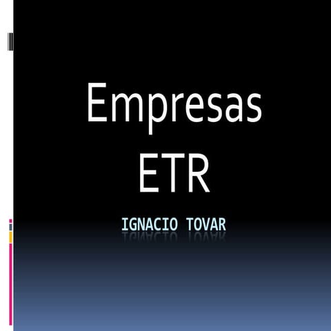 Empresa etr