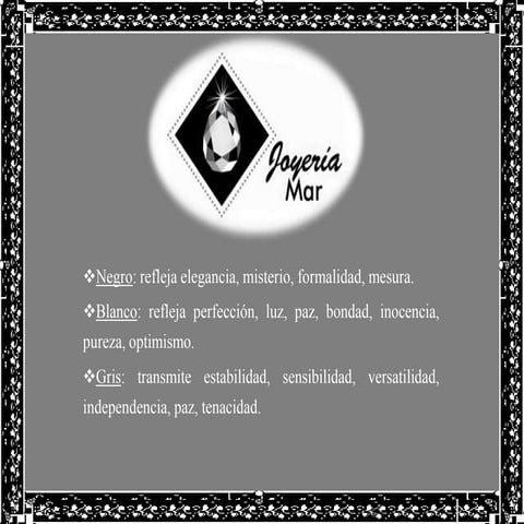 Empresa Joyería Mar