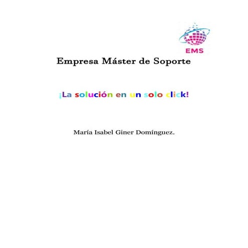 Empresa master de soporte