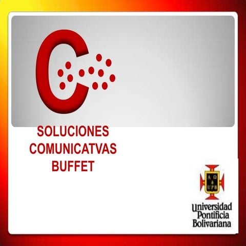 soluciones comunicativas buffet