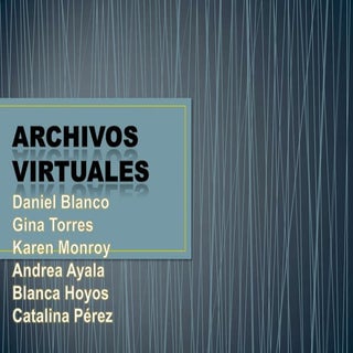 Empresas que manejan archivos virtu...