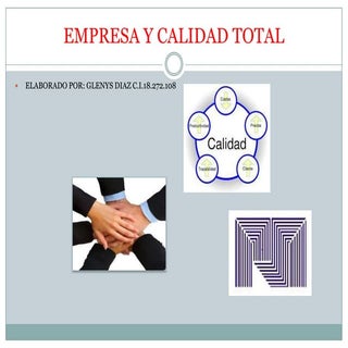 Empresa y calidad total