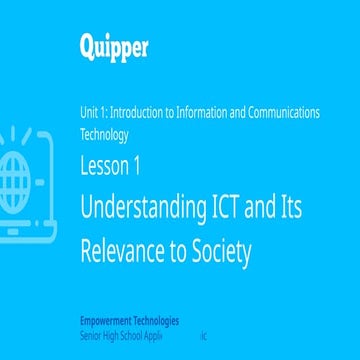 Empowerment Technologies Lesson 1-2 PPT for class