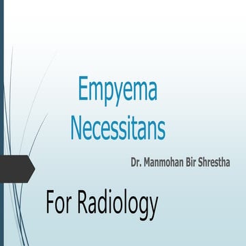 Empyema necessitans
