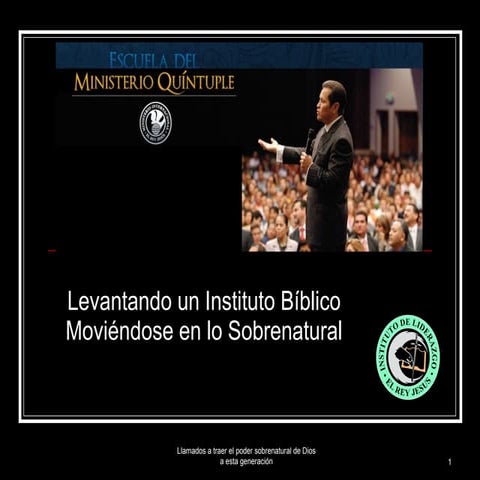 Emq presentation bible_institute
