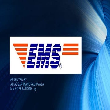 Express Mail Service (EMS)