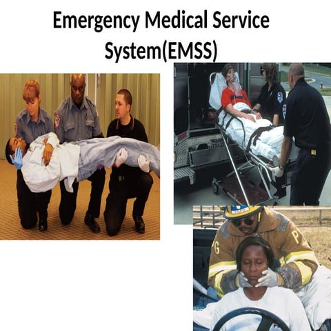 Emergency medical service system. power point