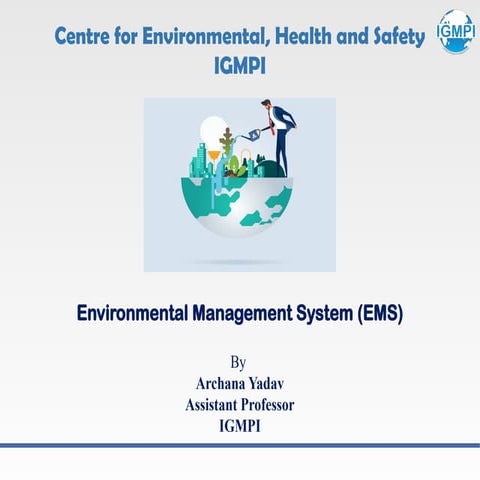 Environmental Management System (EMS) within organizations | PPTX