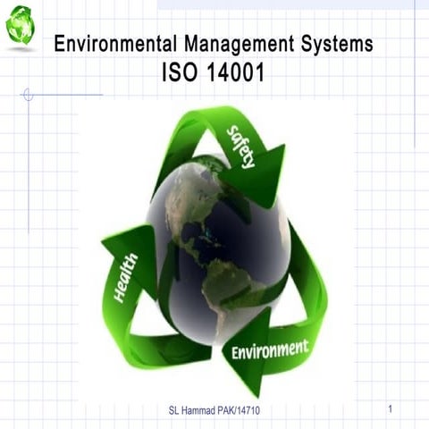 Environmental Management System Ems 14001