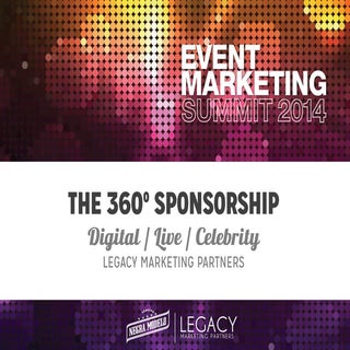 The 360º Sponsorship - Digital, Liv...