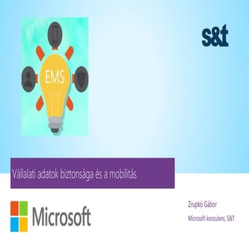 Vállalati adatok biztonsága és a mobilitás