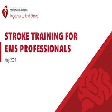 Emergency Management stroke protocol ppt