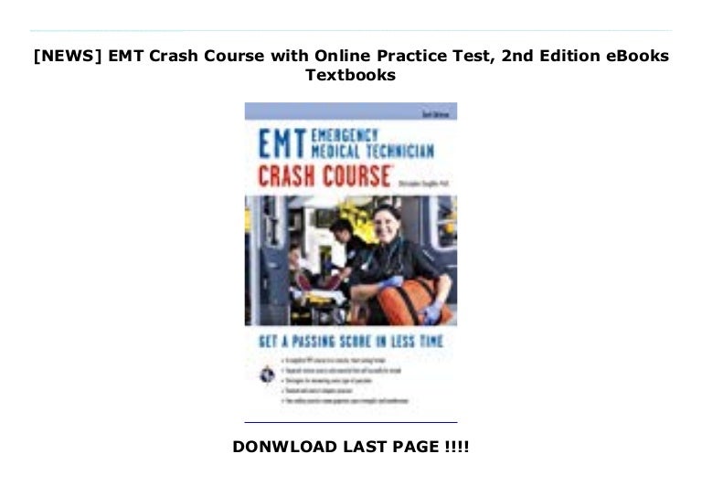 [BEST BOOKS] EMT Crash Course with Online Practice Test, 2nd Edition