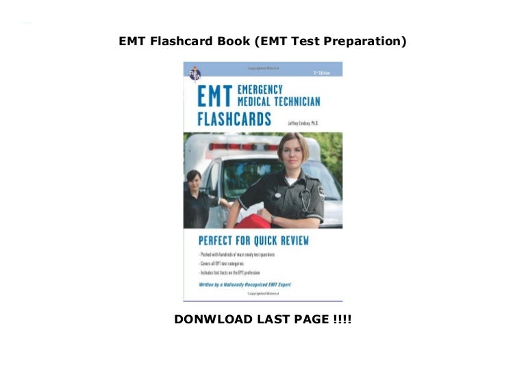 EMT Flashcard Book (EMT Test Preparation)