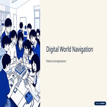 DIGITAL NAVIGATION, ONLINE PLATFORMS.pptx
