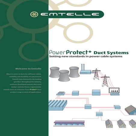 Emtelle PowerProtect Cable Duct Systems, Class 1 33kV