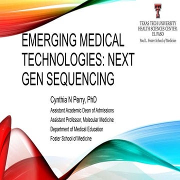 Introduction to Next Generation Sequencing | PDF