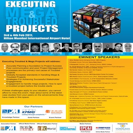 Executing Troubled &amp; Mega Projects