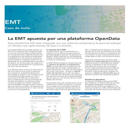 Caso de Éxito - Empresa Municipal de Transportes de Madrid (EMT Madrid)