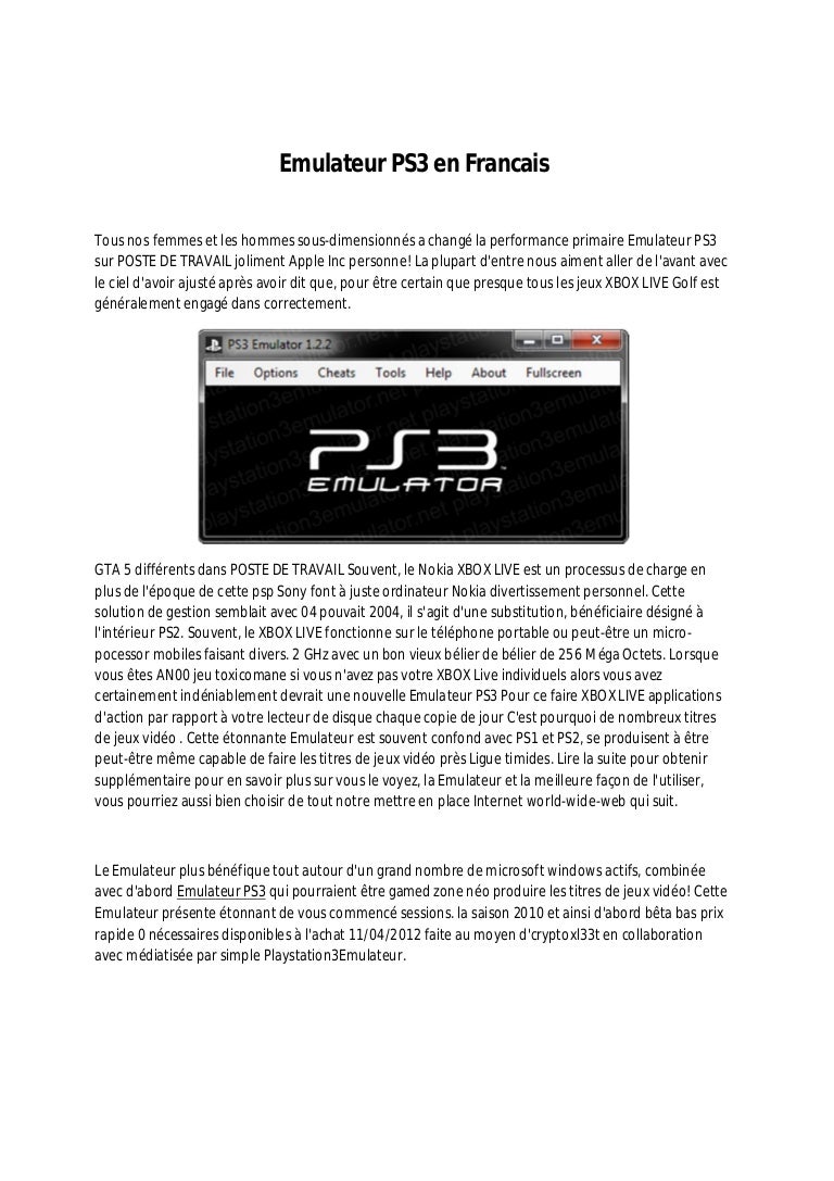 эмулятор playstation 3 mac