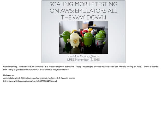 Scaling mobile testing on AWS: Emulators all the way down