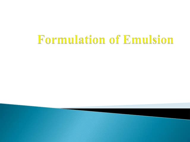 emulsion formulation.pptx