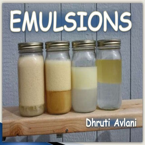 Dhruti Avlani - Emulsion
