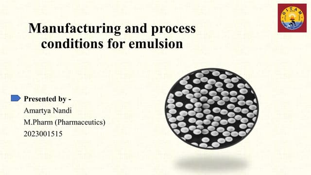 Processing of Margarine | PPTX