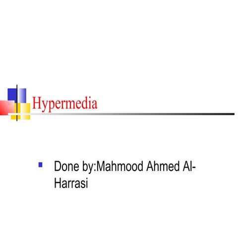 Hypermedia