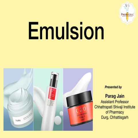 Pharmaceutical Emulsion