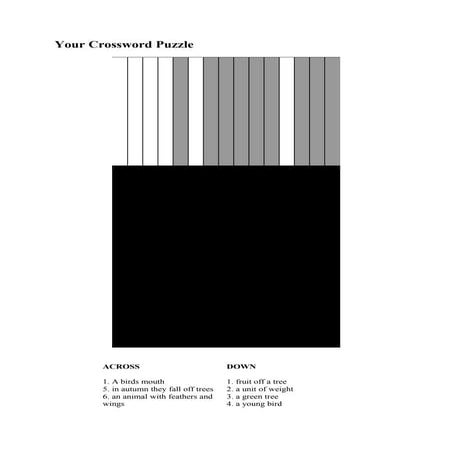 Emu Your Crossword Puzzle
