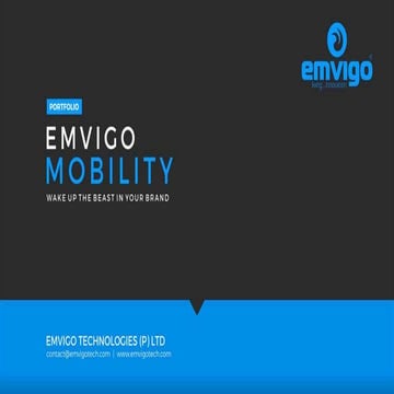 Emvigo Service Portfolio 2020 | PDF