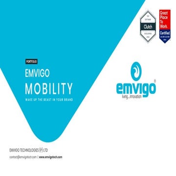 Emvigo Mobility Portfolio 2022 Old | PPTX