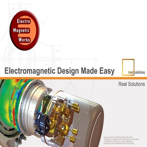 Electromagnetic add-in to SolidWorks