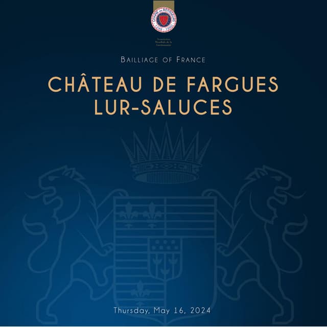 Detailed Programme for Château de Fargues - Lur Saluces Event 2024