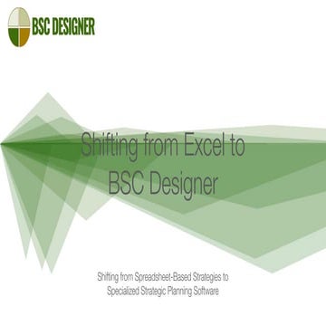 Transforming Strategy Management: From Spreadsheets to Specialized Software