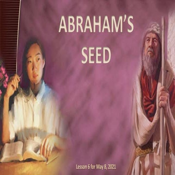 ABRAHAM'S SEED