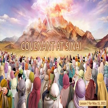 THE SABBATH SCHOOL - 2nd QUARTER 2021 - LESSON 7 | PPT