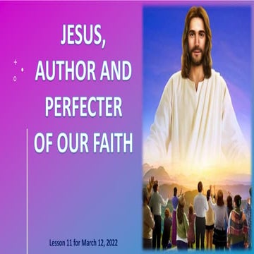 Sekolah Sabat - Triwulan 1 2022 - Pelajaran 11