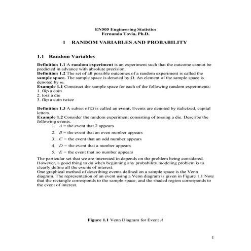 En505 engineering statistics student notes